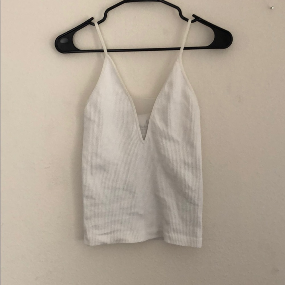 Free people intimately tank with mesh detailing